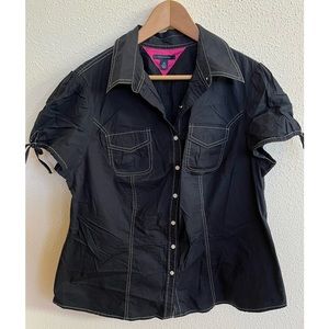 Tommy Hilfiger black blouse